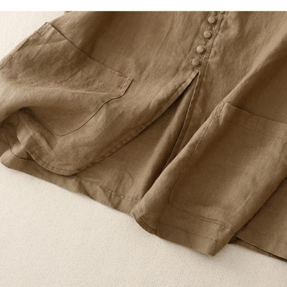 Linen Vest - Picture 2 of 6